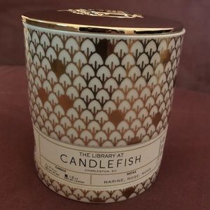 The Library at Candlefish Candle